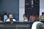 Amitabh Bachchan snapped as they take a charter flight in Santacruz, Mumbai on 4th Dec 2013